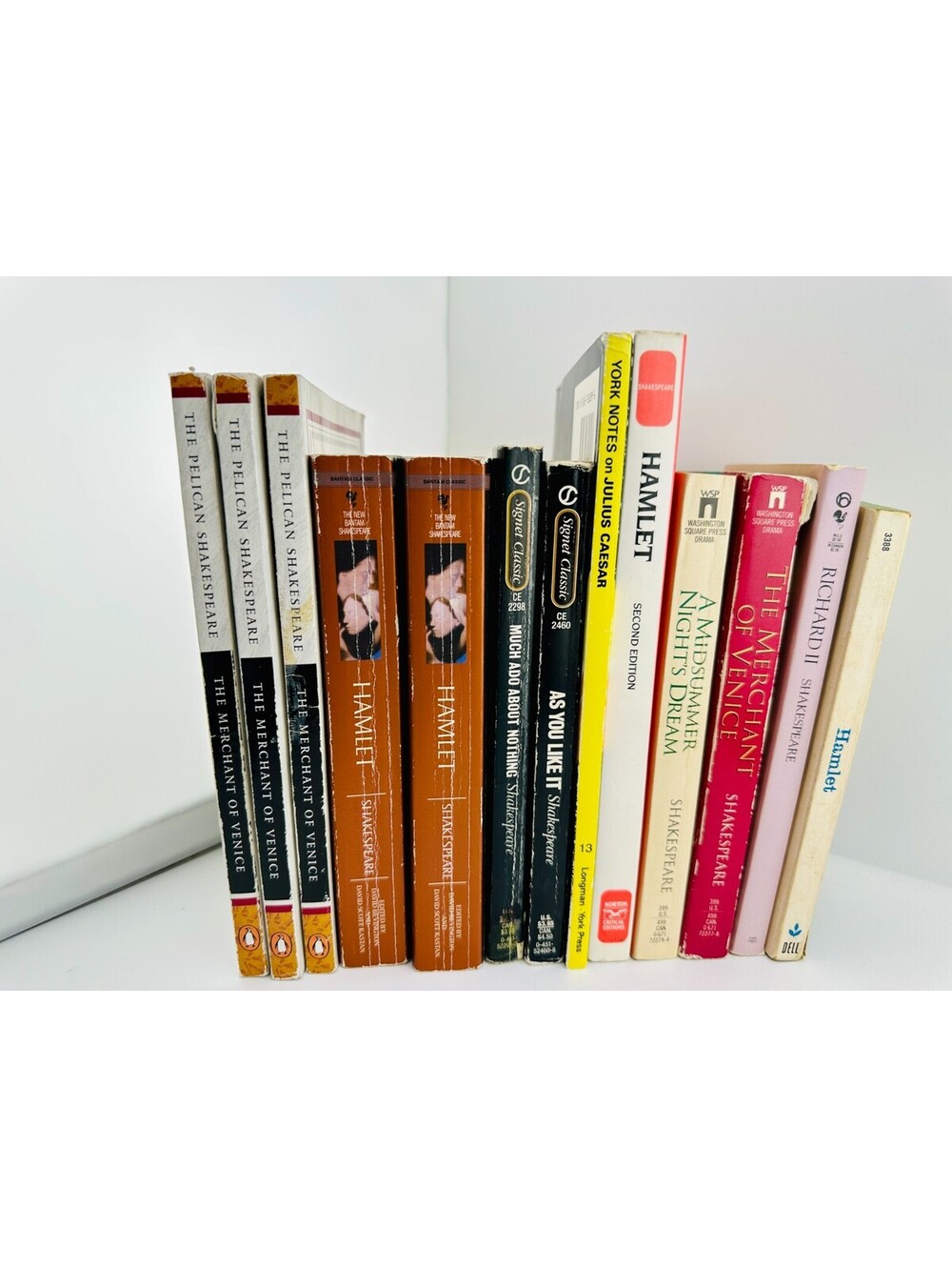William Shakespeare 11 Book Lot Hamlet Merchant Venice